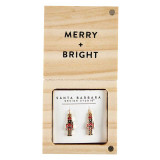 TREASURE BOX EARRINGS - MERRY AND BRIGHT