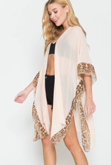SHEER PYTHON KIMONO