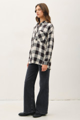 SOFT BUFFALO CHECK FLANNEL SHIRT