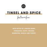 TINSEL & SPICE GLAM PETITE CANDLE