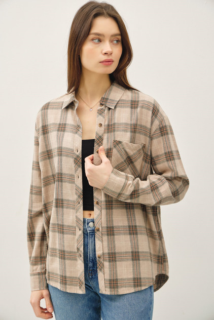CLASSIC COTTON SMALL PLAID SHIRT