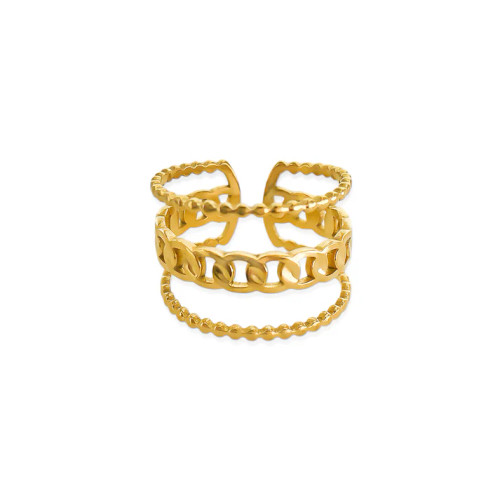 WATER RESISTANT THREE LAYERS RING
