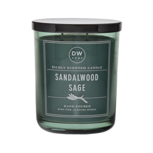 SANDALWOOD SAGE RICHLY SCENTED CANDLE