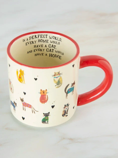 BUNGALOW MUG - EVERY HOME HAS A CAT