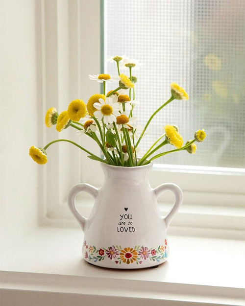 YOU ARE SO LOVED ARTISAN BUD VASE