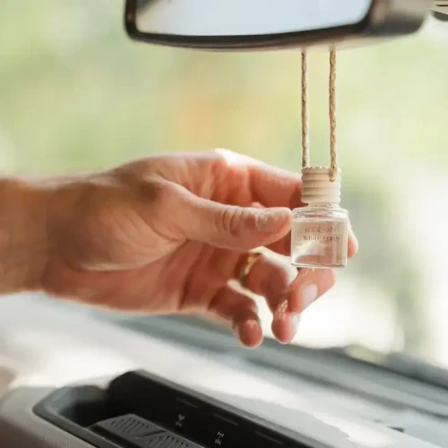 Hanging Car Fragrance Diffuser | Refillable Luxury Car Air Freshener