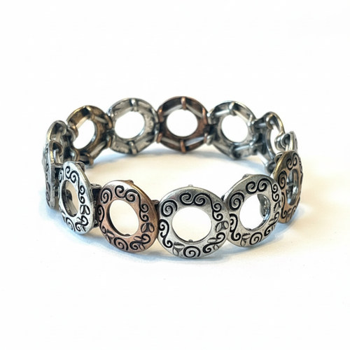 FILIGREE SCROLLWORK STRETCH BRACELET