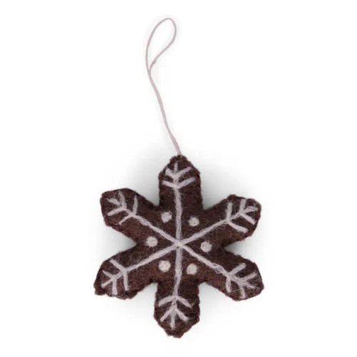 HANDMADE GINGERBREAD STAR ORNAMENT