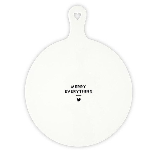 CERAMIC CHEESE TRAY - MERRY EVERYTHING