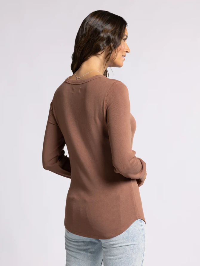 LONG SLEEVE BASIC STACY TOP