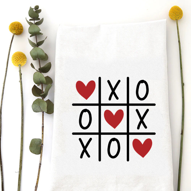 XOXO TEA TOWEL