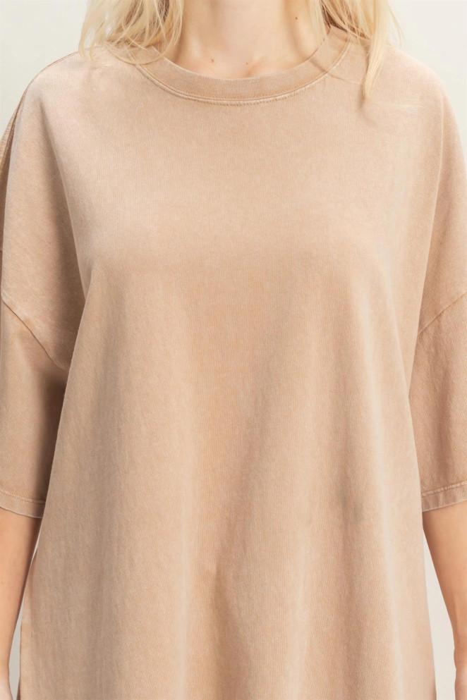 OVERSIZED MINERAL WASH T-SHIRT