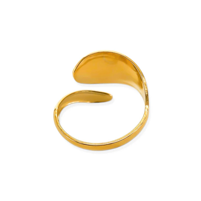 WATER RESISTANT OPEN FRONT OVERLAPPING  RING
