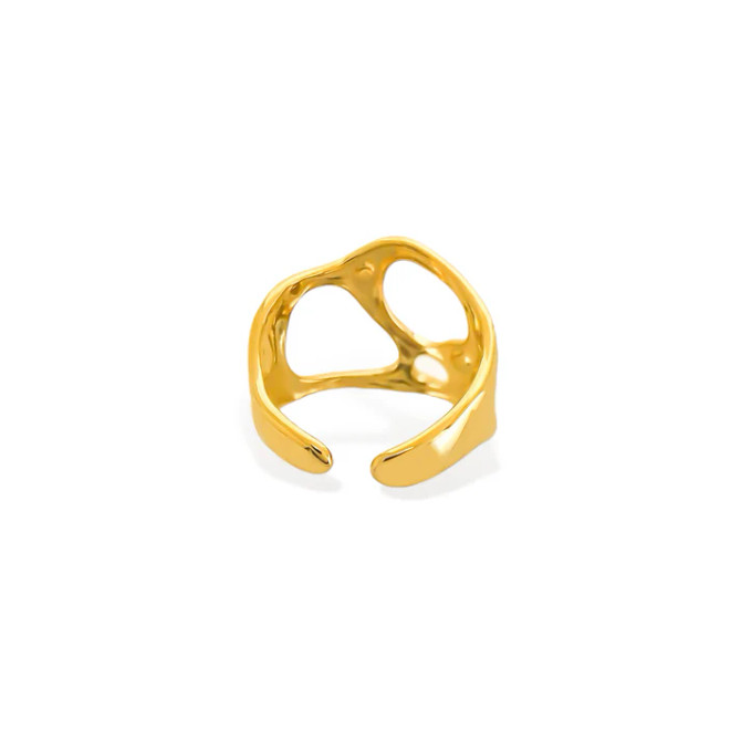 WATER RESISTANT DETAILED PATTERN RING