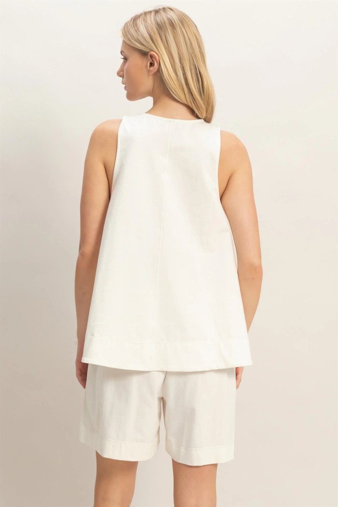 RELAXED ELASTIC SHORTS