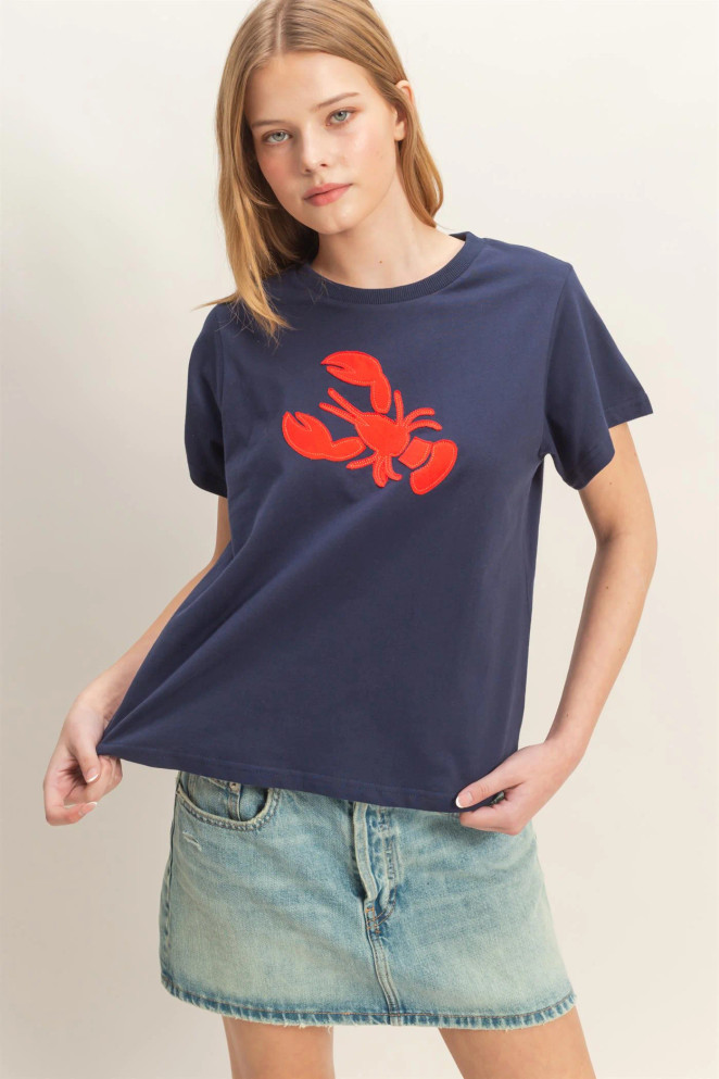 LOBSTER PATCH SHORT SLEEVE TEE
