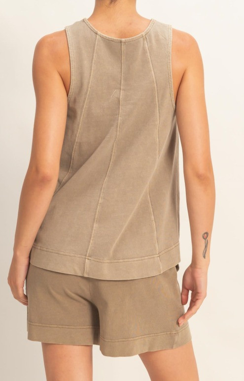 RELAXED ELASTIC FRONT POCKETS SHORT
