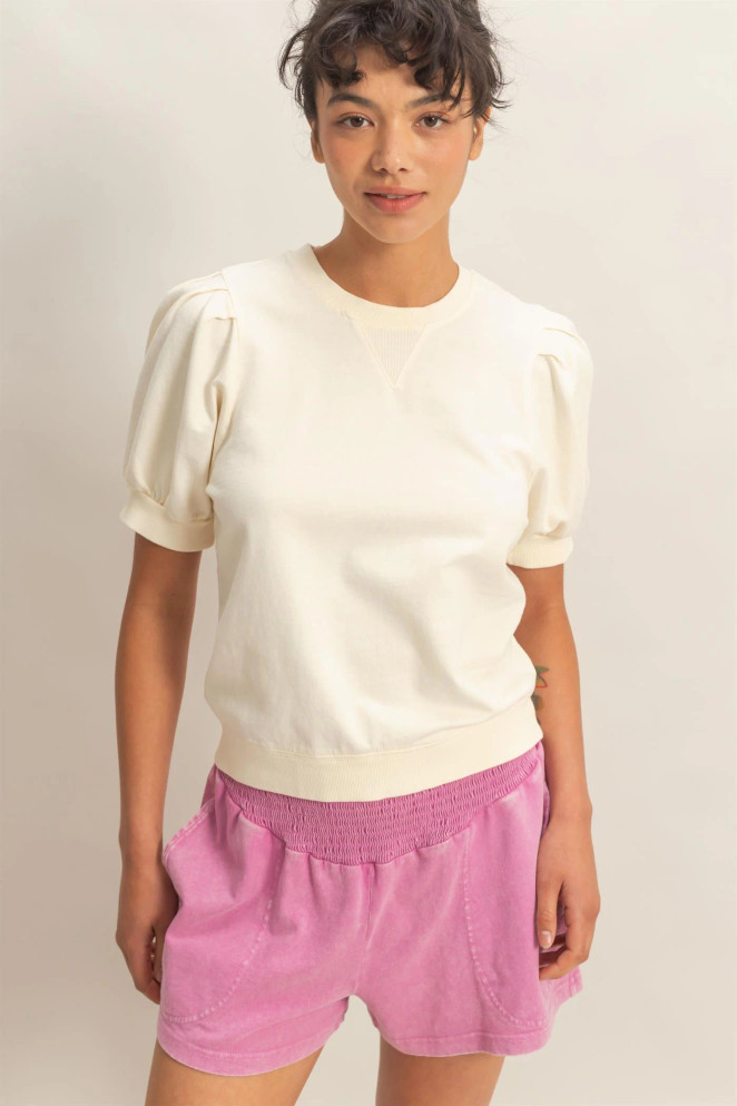 BUFF SHORT SLEEVE CREW NECK SHIRT