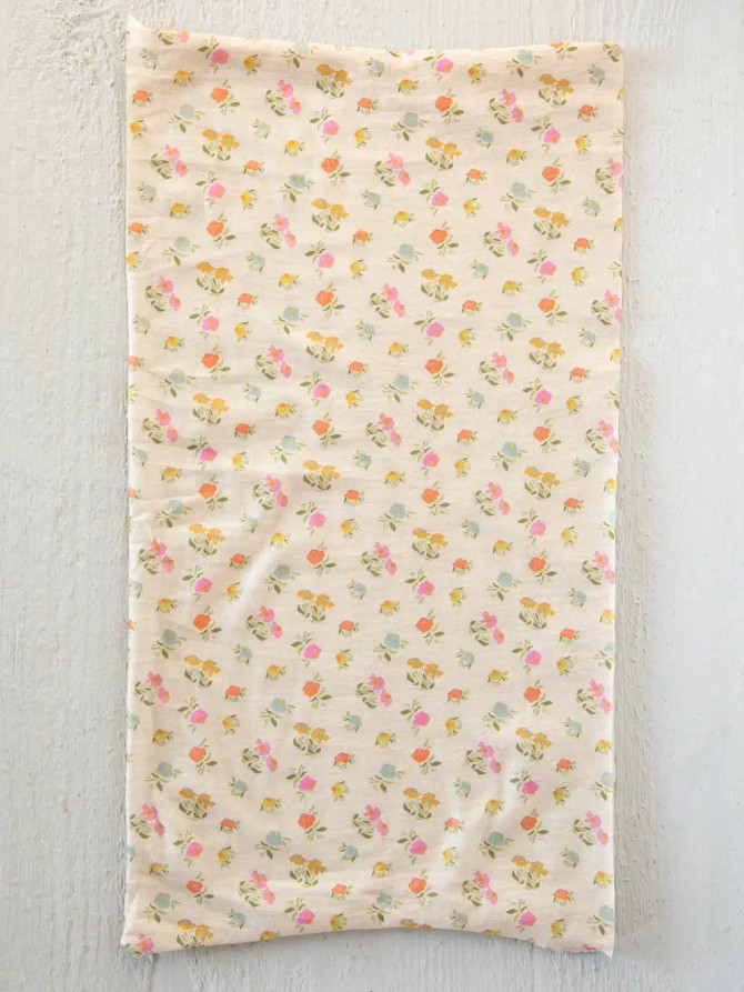 FULL BOHO BANDEAU HEADBAND - PASTEL FLORAL