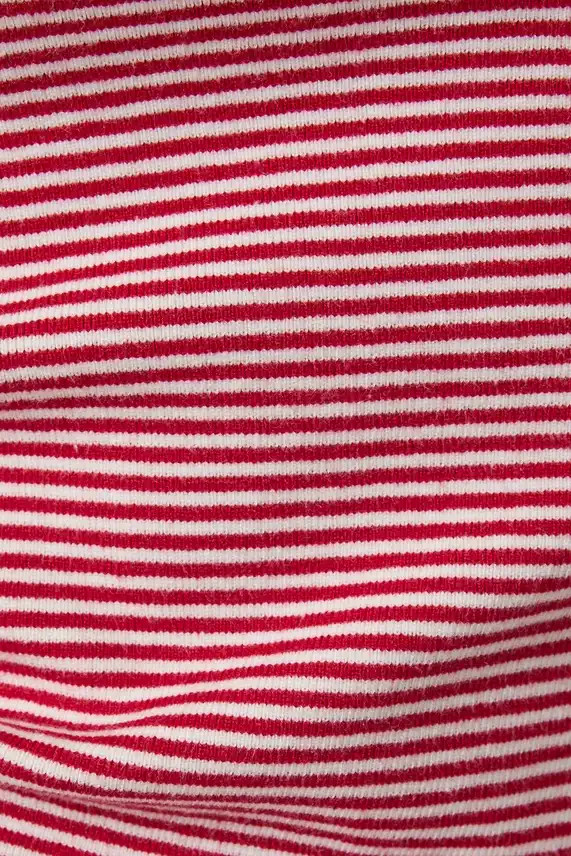 CONTRASTED STRIPED TANK TOP