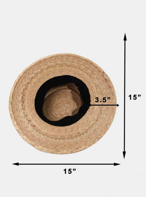 PALM LEAF BEACH HAT