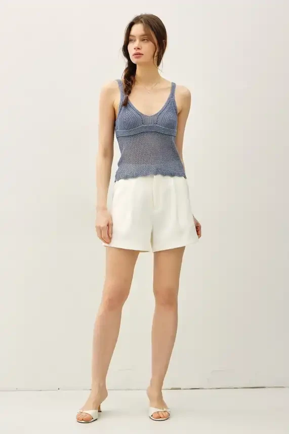 BODICE CROCHET KNIT TANK (Updating)