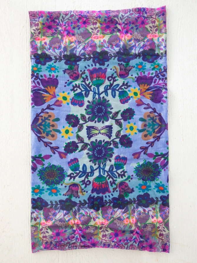 FULL BOHO BANDEAU HEADBAND- BORDER FOLK GARDEN