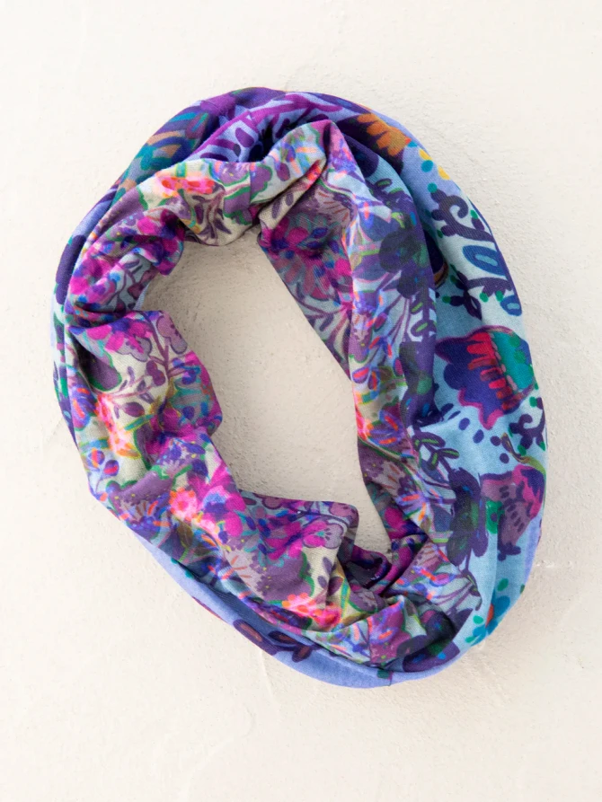 FULL BOHO BANDEAU HEADBAND- BORDER FOLK GARDEN
