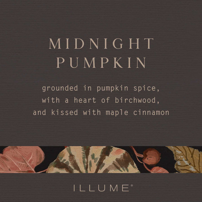 ILLUME MIDNIGHT PUMPKIN DEMI VANITY TIN 3oz