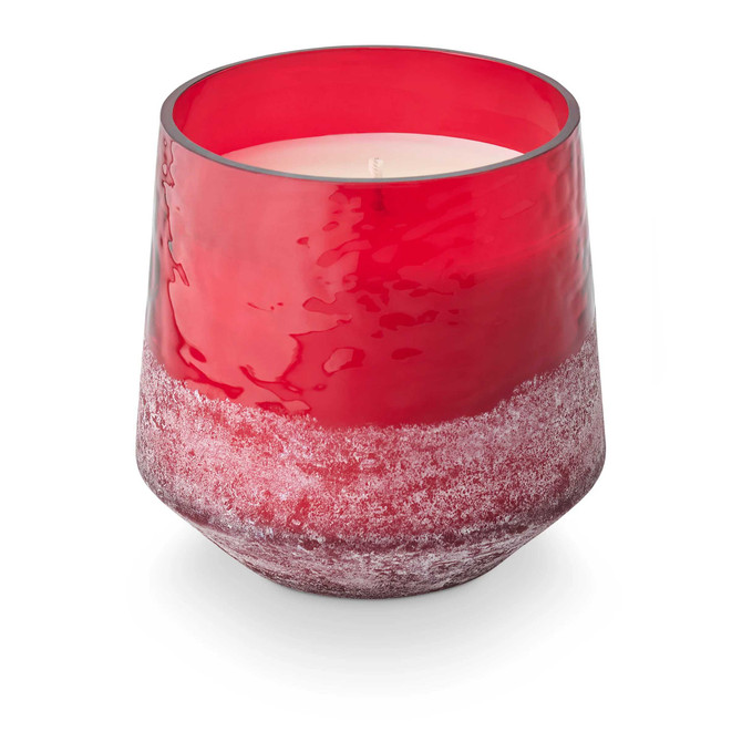 ILLUME CRANBERRY CURRANT BALTIC GLASS CANDLE 13oz