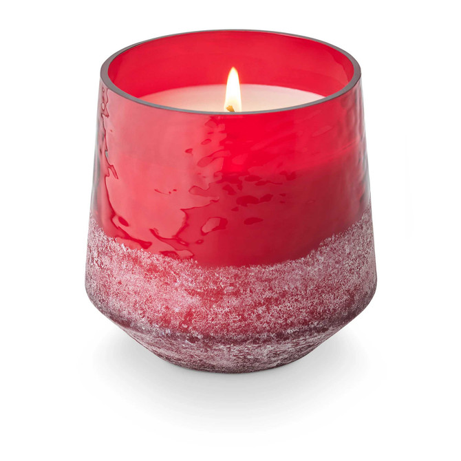ILLUME CRANBERRY CURRANT BALTIC GLASS CANDLE 13oz