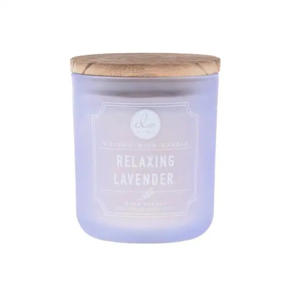 RELAXING LAVENDER WOODEN WICK CANDLE