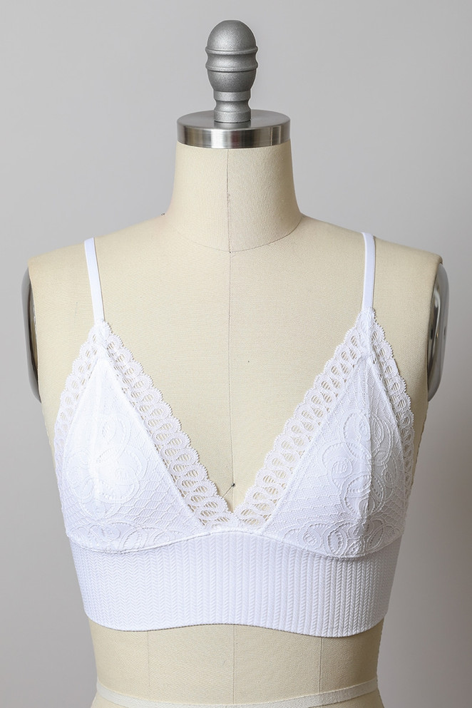 WAISTBAND LOOP LACE SEAMLESS BRAMI BRALETTE