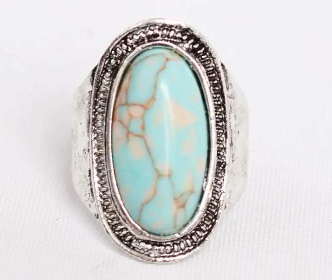 VINTAGE TURQUOISE RING