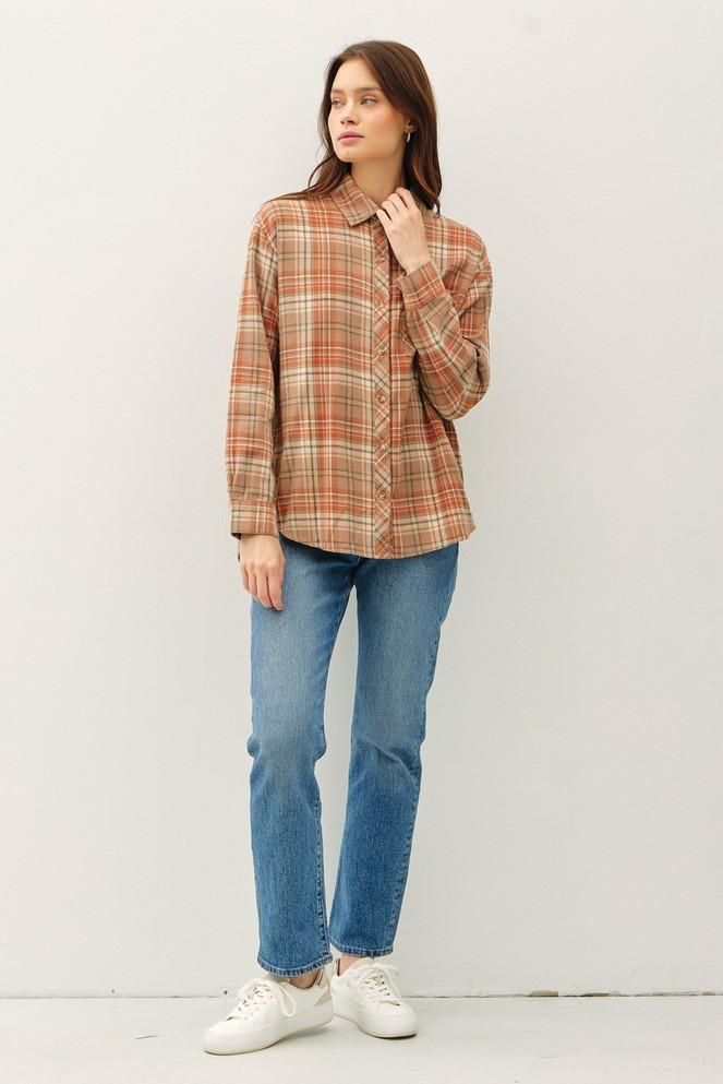 OVERSIZED COTTON FLANNEL