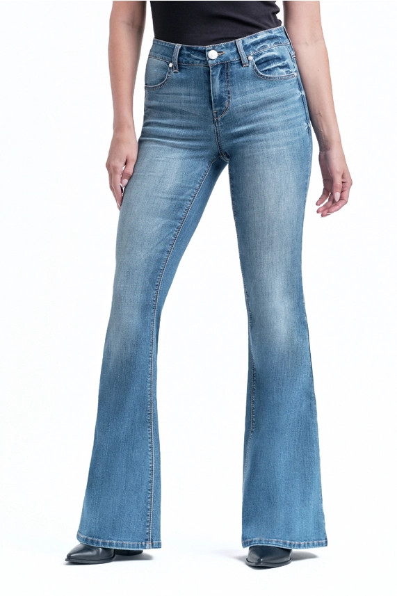 TALL 34” MID-RISE FLARE JEAN IN JAYDEN