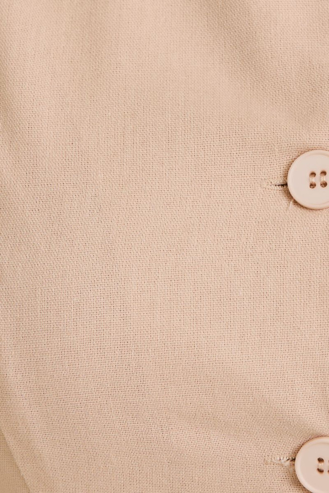 SLEEVELESS BLAZER MINI DRESS