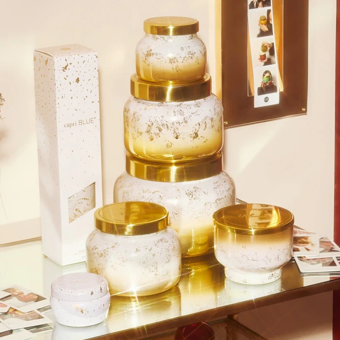 GLIMMER - VOLCANO PETITE SIGNATURE JAR  CANDLE