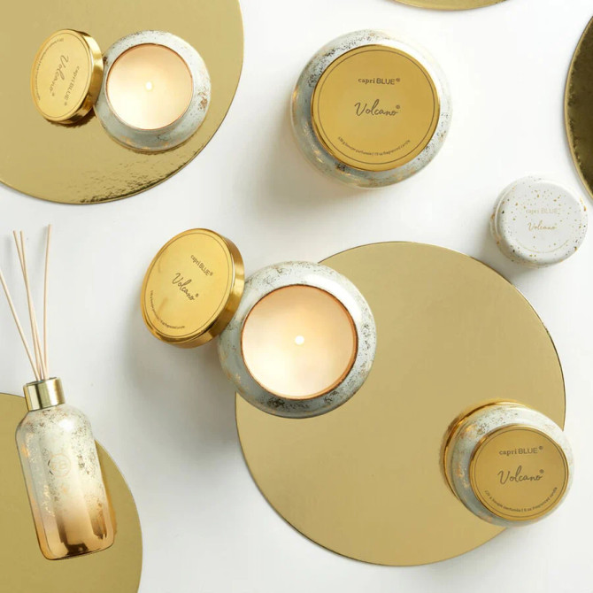 VOLCANO GLIMMER MINI TIN CANDLE