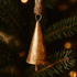 TAPERED BRASS BELL ORNAMENT