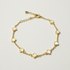 GOLD DIPPED DAINTY CLOVER BRACELET