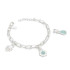 INTERCHANGEABLE CHARM SILVER BRACELET AMAZONITE
