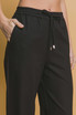 DRAWSTRING WAIST LINEN PANTS