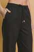 DRAWSTRING WAIST LINEN PANTS