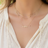 GOLD DIPPED WIFEY HANDWRITTEN PENDANT DAINTY NECKLACE