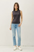 GARMENT DYE BASIC COTTON BLEND TANK TOP
