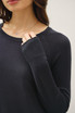 ROUND NECK RAGLAN LONG SLEEVE SWEATER (Updating)