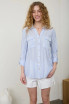 STRIPE COLLARED BUTTON DOWN SHIRT