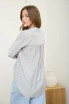 STRIPE COLLARED BUTTON DOWN SHIRT