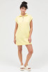 HALF ZIP UP MOCK NECK MINI DRESS